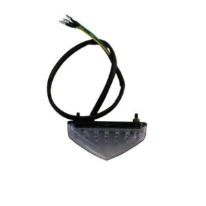 LED takavalo tummenettu
