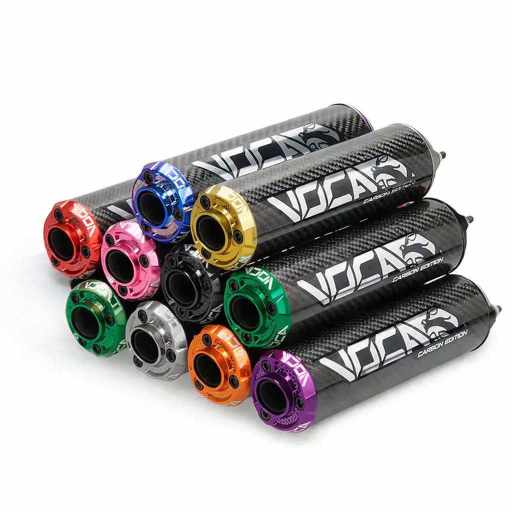 Voca racing carbon alakauttanen pakoputki 70/80 Minarelli am6