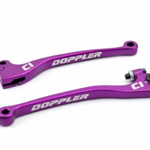 Doppler kytkin ja jarrukahva violetti Derbi