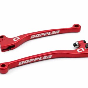 Doppler kytkin ja jarrukahva punainen Derbi