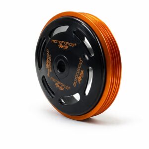 Motoforce racing kytkinkello aprillia / piaggio / peugeot skootterit 107mm