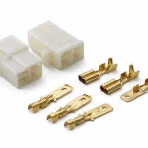 Johtoliitin 6,3mm 3 napainen