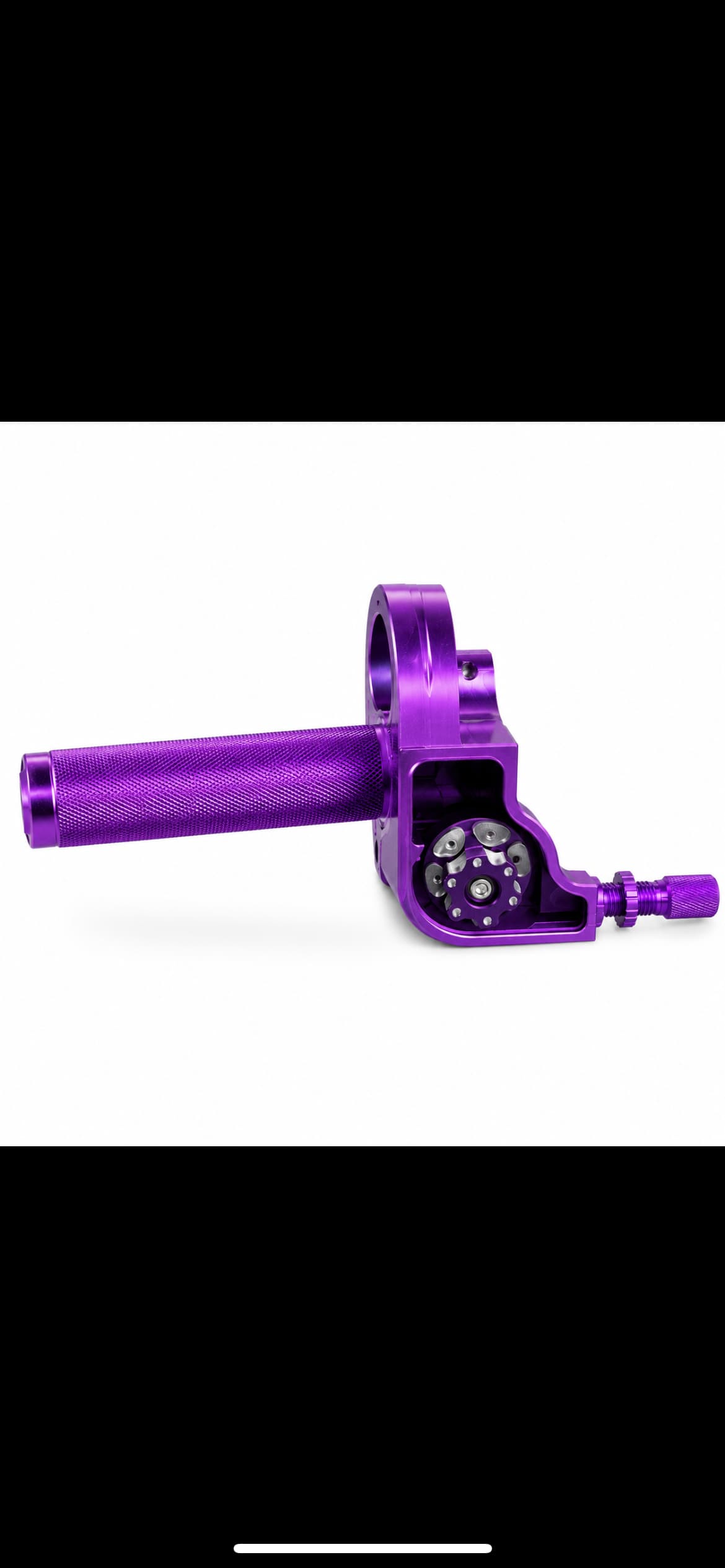 CNC pikakaasu alumiini violetti