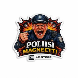 Poliisi magneetti tarra