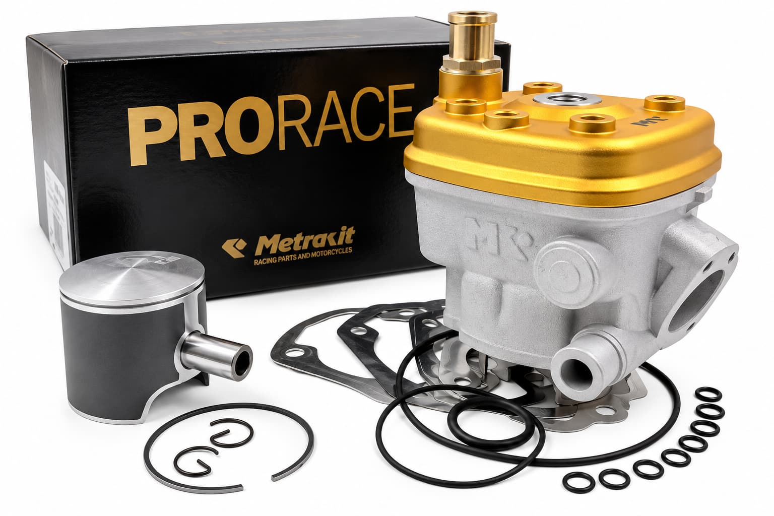 Metrakit Pro Race 3 sylinterisarja (12mm) 70cc, Yamaha Aerox 2T