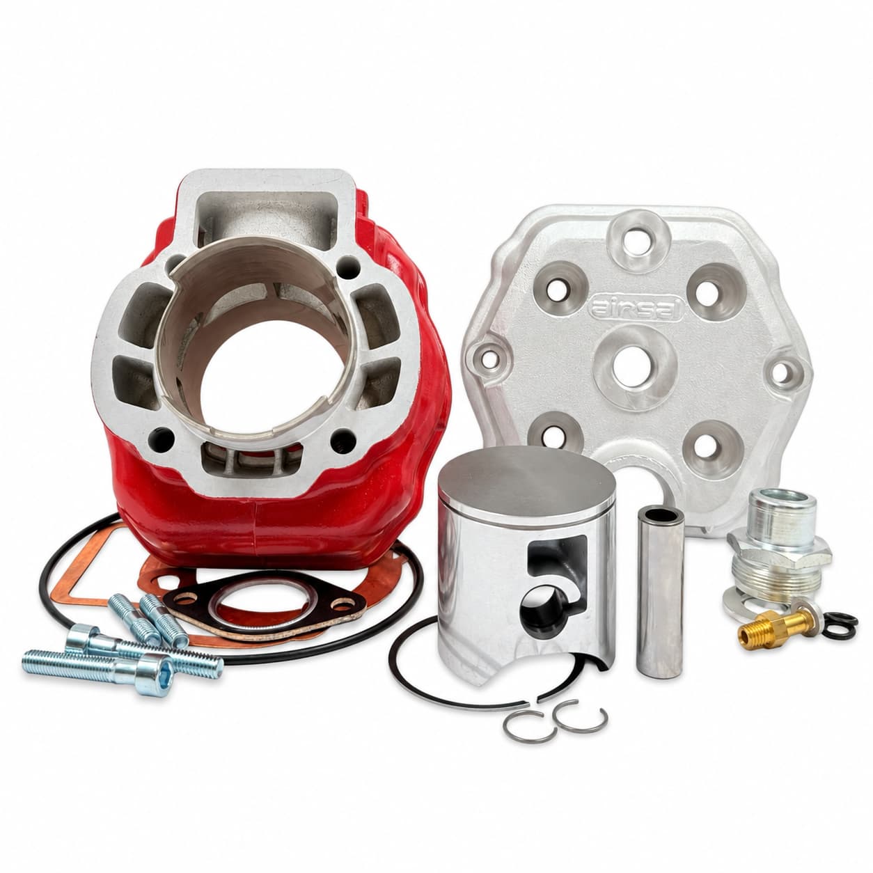 Airsal Xtreme Racing sylinterisarja 80cc, Aprilia/Gilera/Piaggio skootterit (vesi)