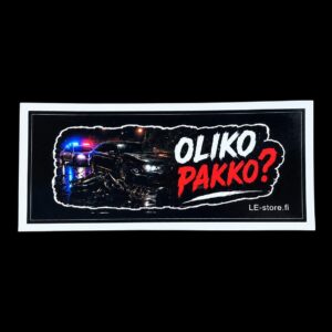 oliko pakko tarra