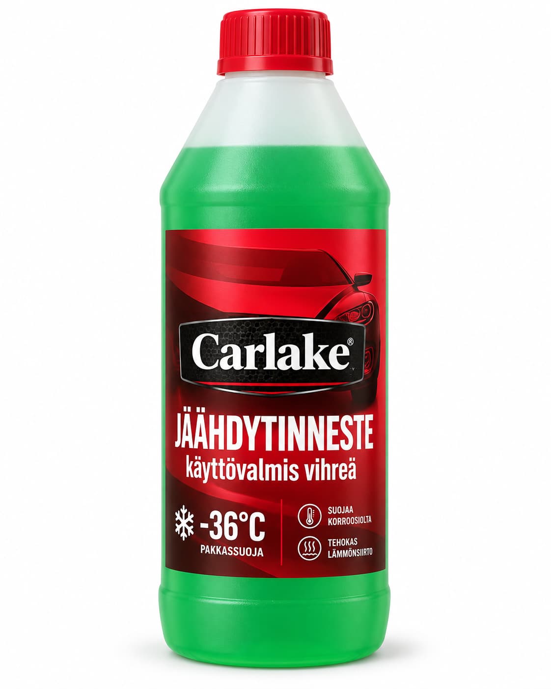 Carlake Jäähdytinneste 1L Vihreä – Käyttövalmis -36°C