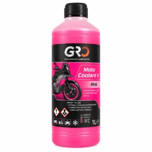 GRO Moto Coolant – jäähdytysneste 1L pinkki