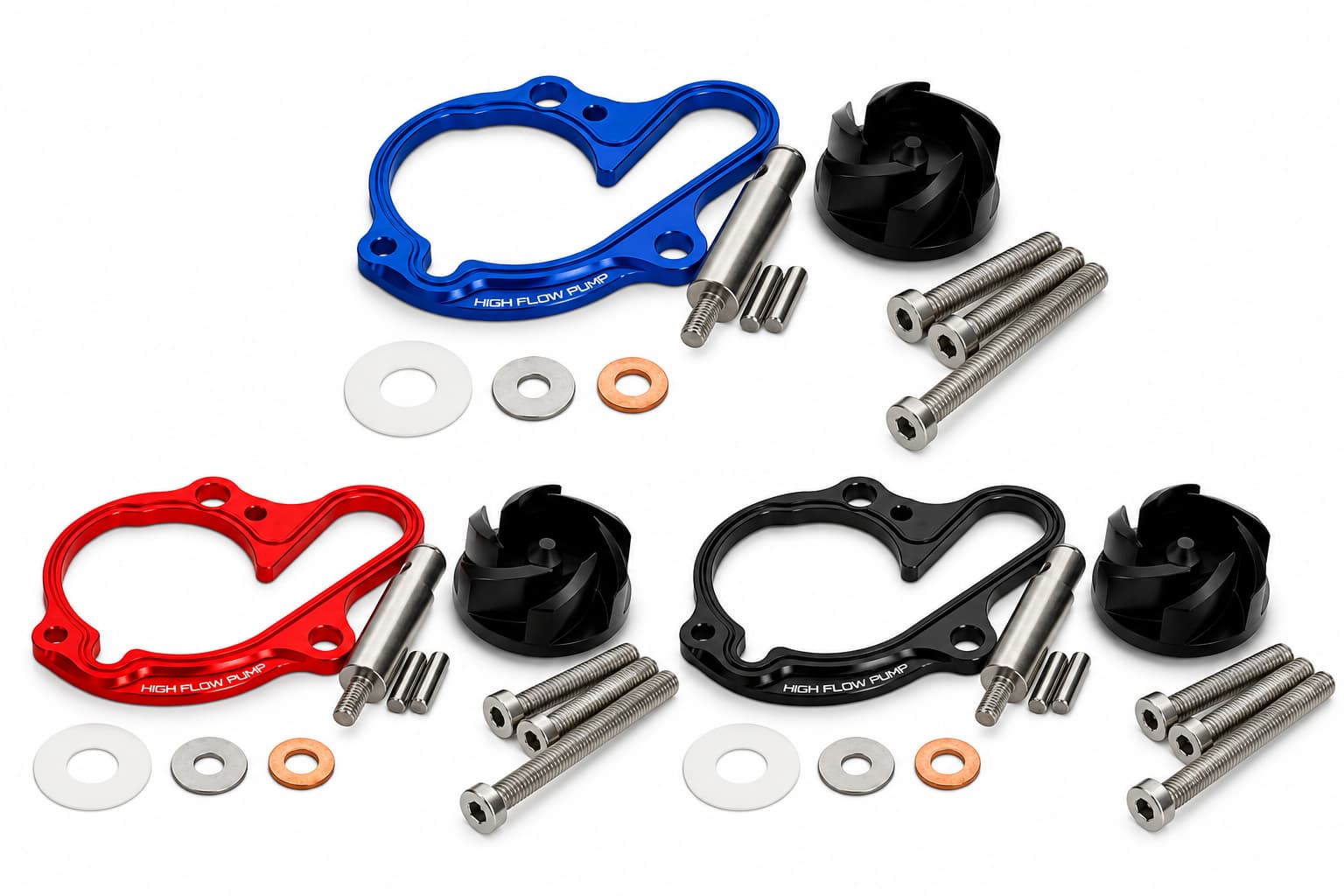 Voca Racing High Flow Oversize vesipumppu Minarelli AM6 (useita eri värejä)